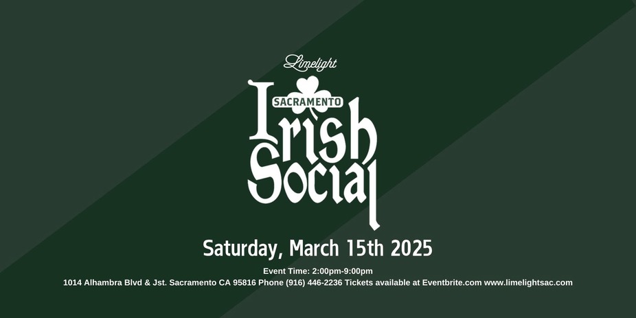 Irish Social 2025 at The Limelight event photo