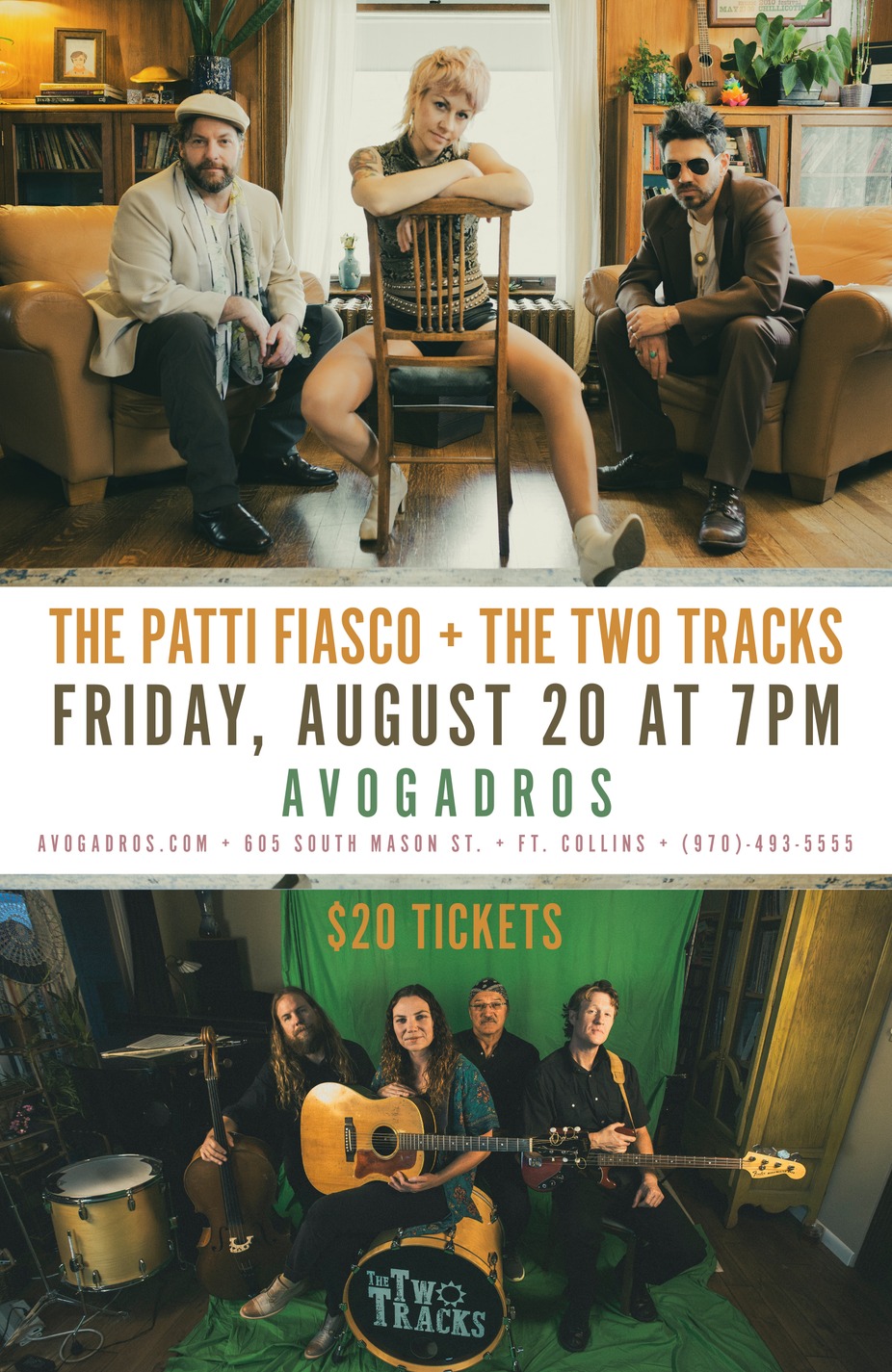 The Two Tracks with Patti Fiasco event photo