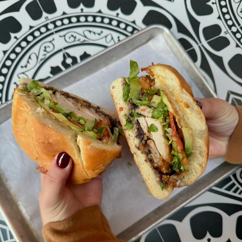 Fried Chicken Torta photo