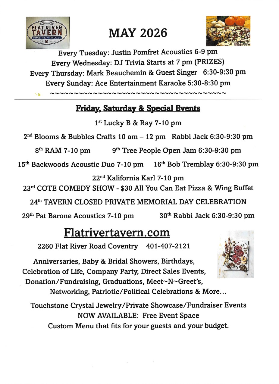 FRT May Event Calendar event photo