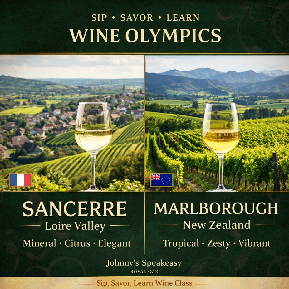 Sip, Savor, Learn: Sancerre vs. New Zealand event photo