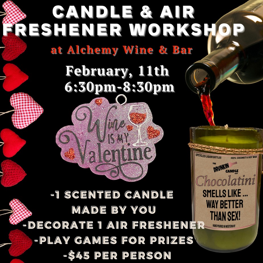 Galentines Day Drunkin Candle Workshop event photo