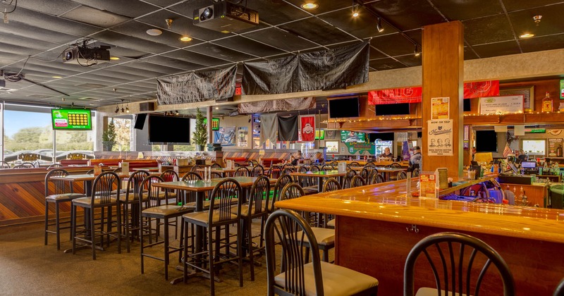 Dining and bar areas