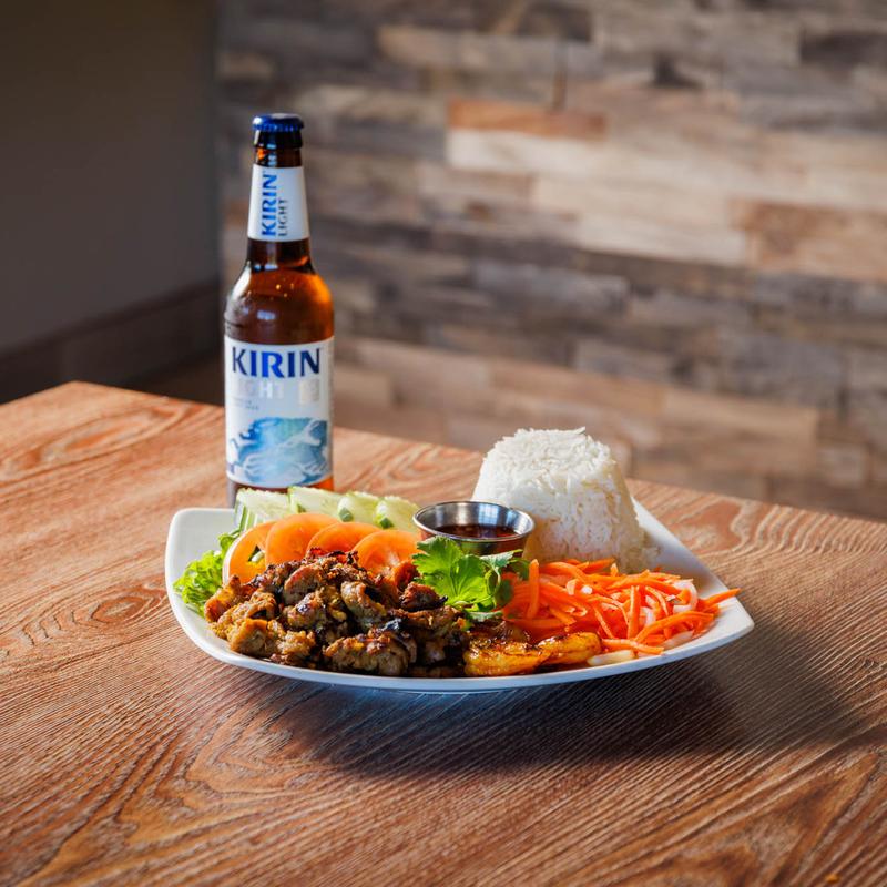 Grilled Pork & Shrimp Rice Plate photo