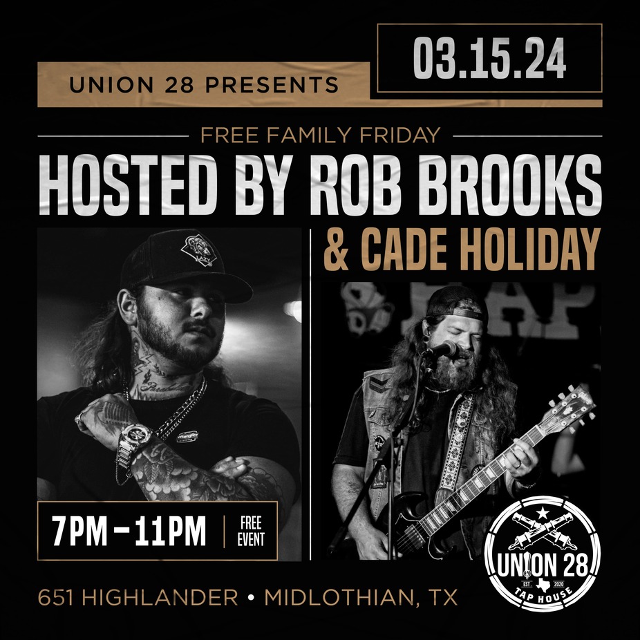Rob Brooks w/ Cade Holiday Acoustic event photo