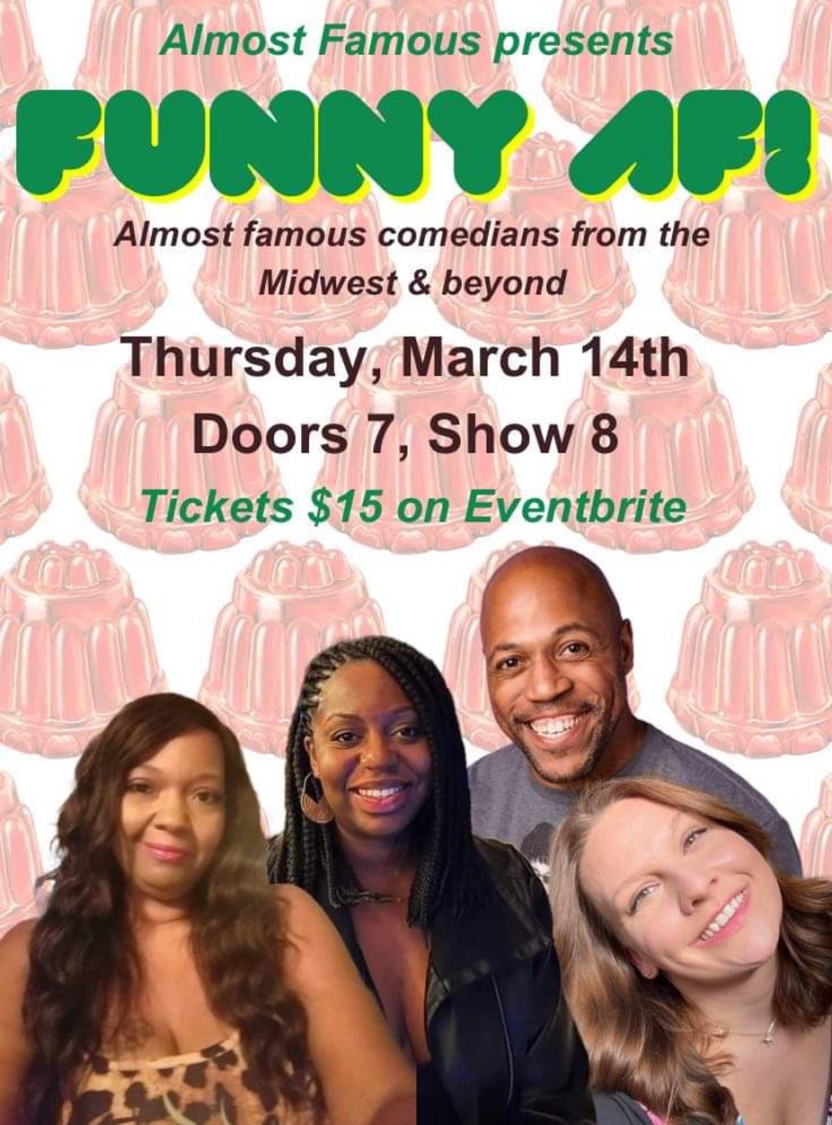 Almost Famous presents: FUNNY AF!! event photo