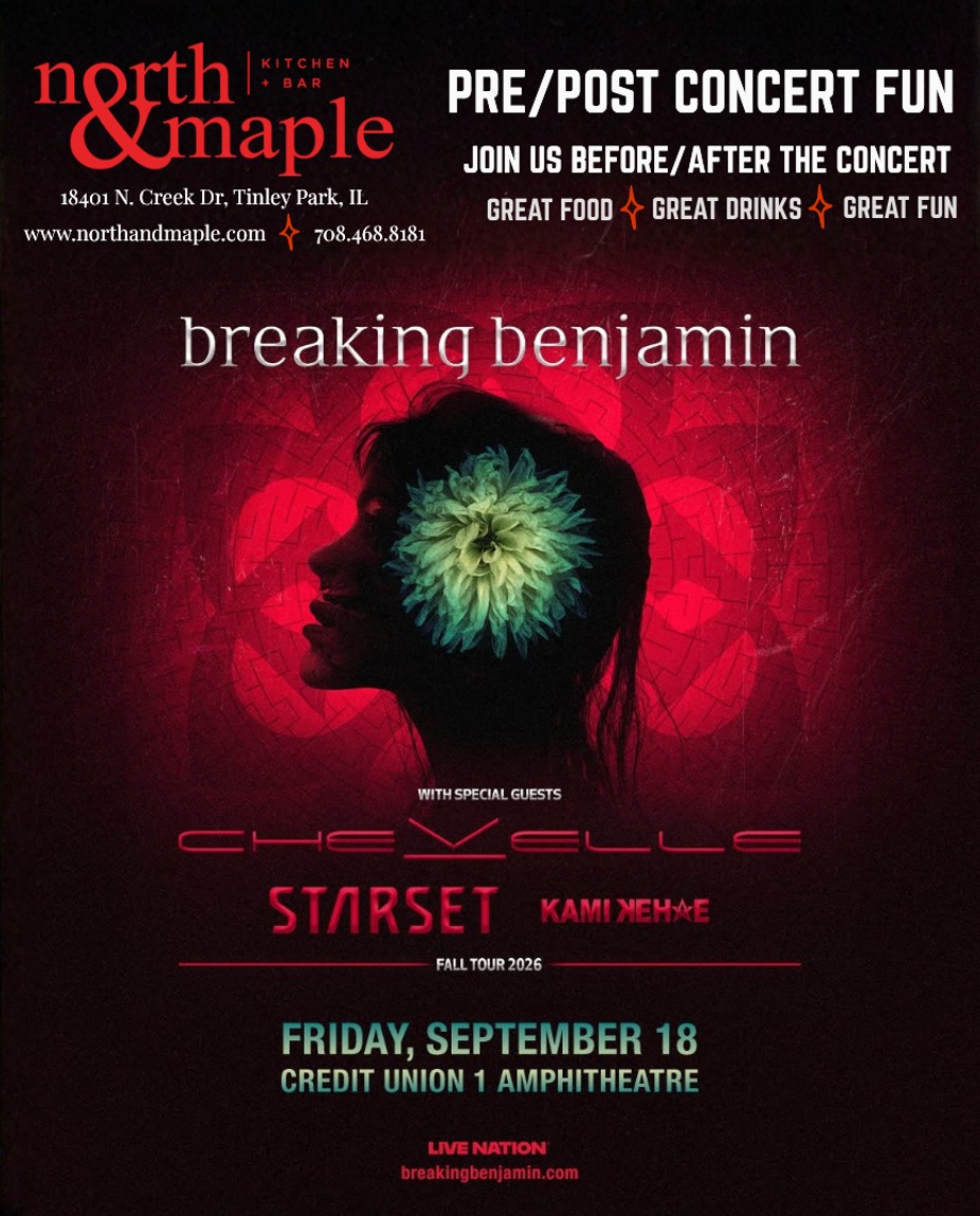 Breaking Benjamin Pre-Concert Fun! event photo