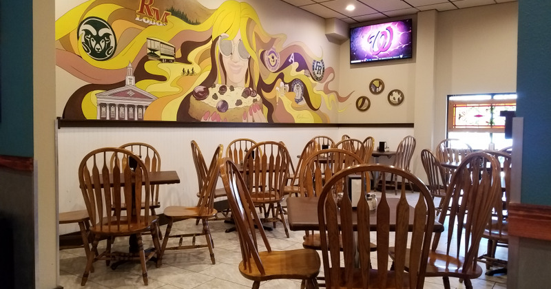 Interior, seating area