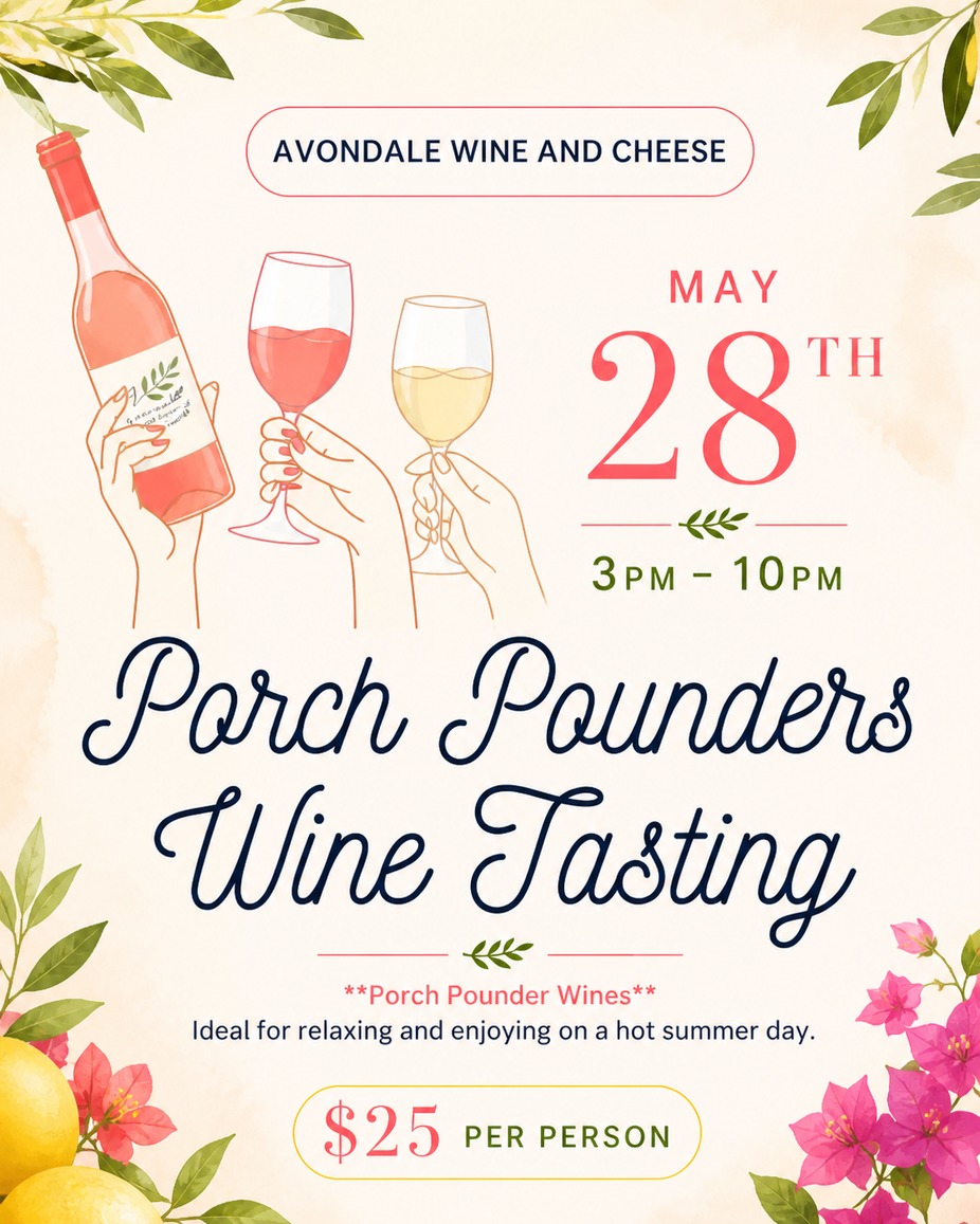 Porch Pounders Wine Tasting event photo