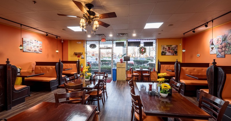 Interior, main dining area