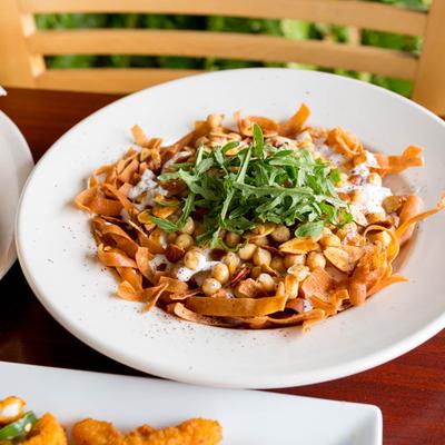 Fattet Hummus plate.