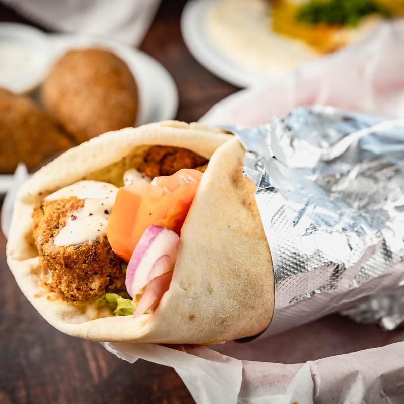 Falafel Wrap photo