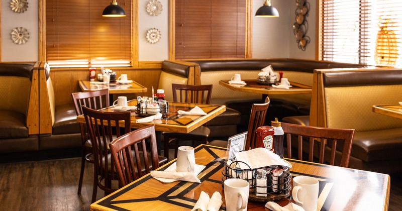 Interior, seating space