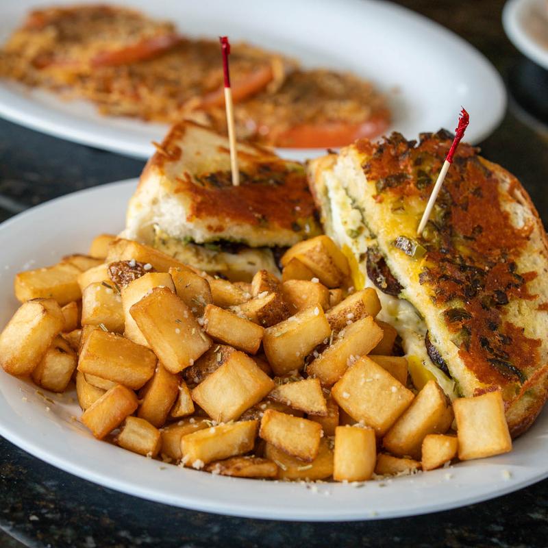 Turkey & Chorizo Breakfast Grilled Cheese photo