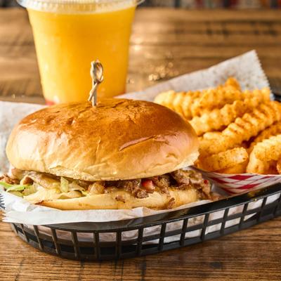 Philly Cheese and Fries.