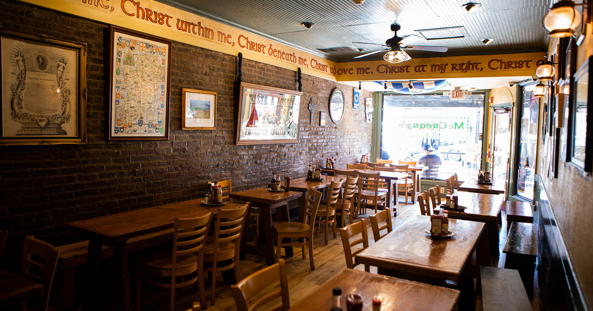 Interior, dining area