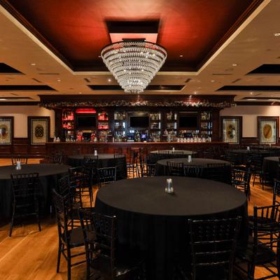 Restaurant dining area.
