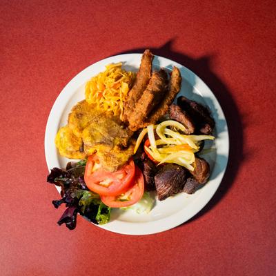 Haitian Style Fried Pork.