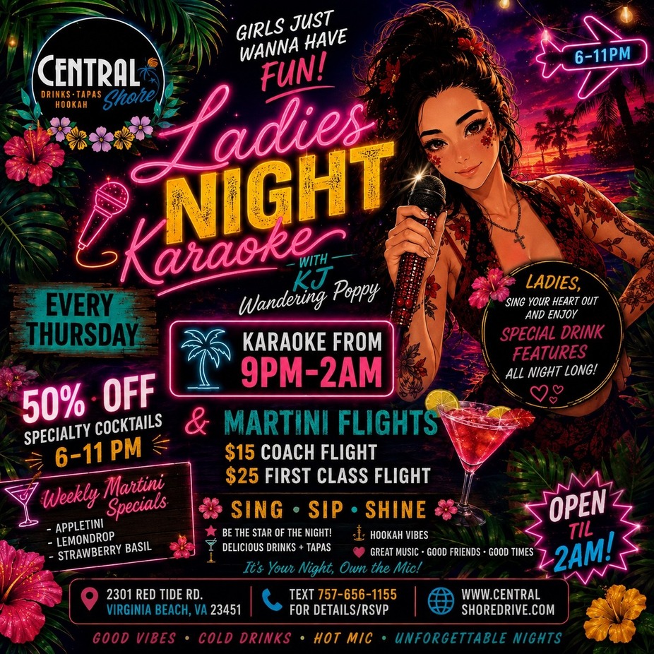 LADIES NIGHT AT CENTRAL SHORE 👑✨ event photo