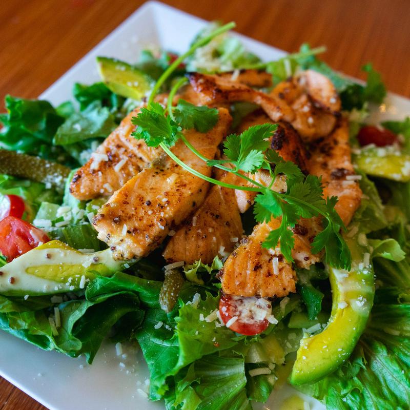menu item 6 of 9, Salad Salmon