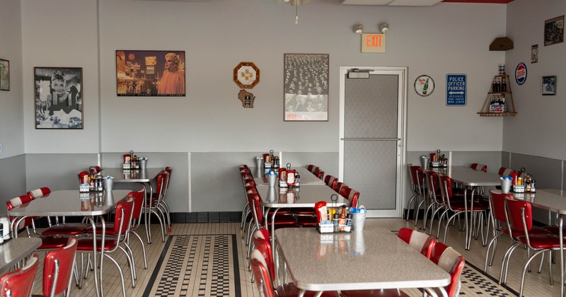 Interior dining area