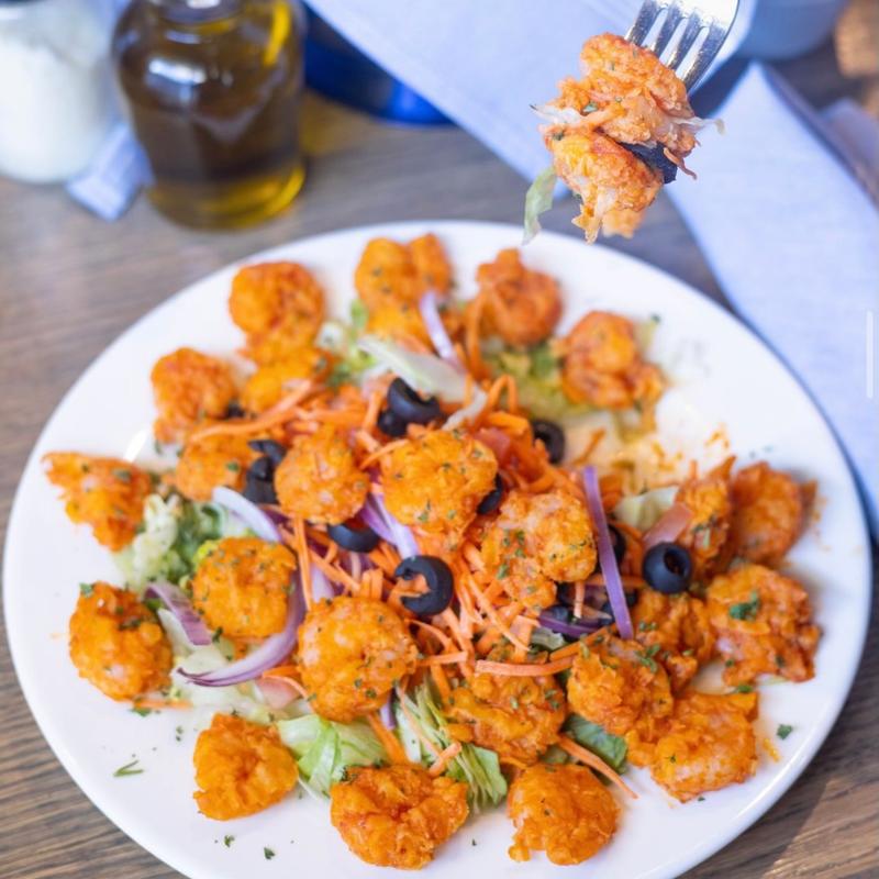 Buffalo Shrimp Salad photo