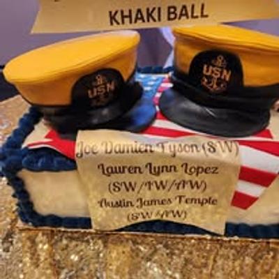 Khaki Ball Cake.