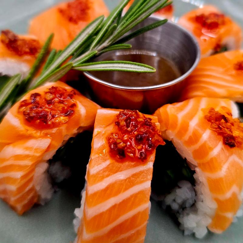 menu item 33 of 85, Salmon Asparagus Roll