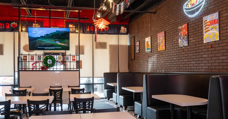 Interior, main dining area