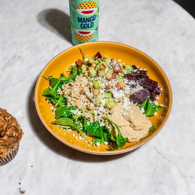 Creamy Mediterranean Bowl.