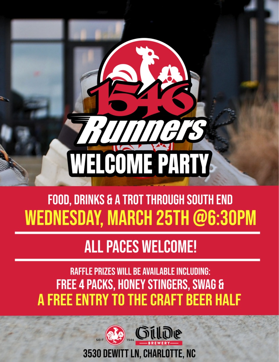 Gilde 1546 Runners Welcome Party event photo