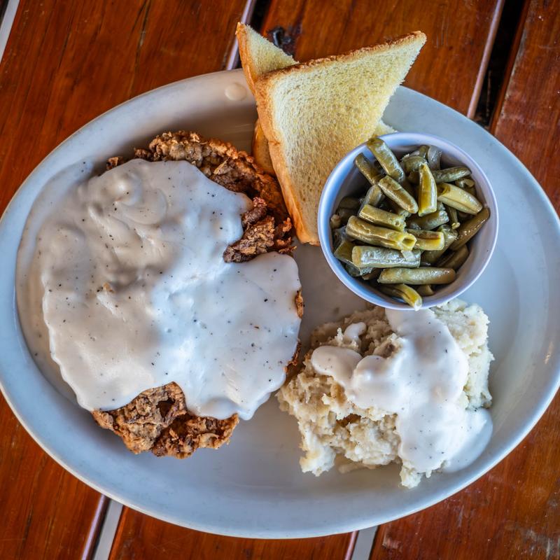 menu item 4 of 9, Chicken Fried Steak/ Chicken
