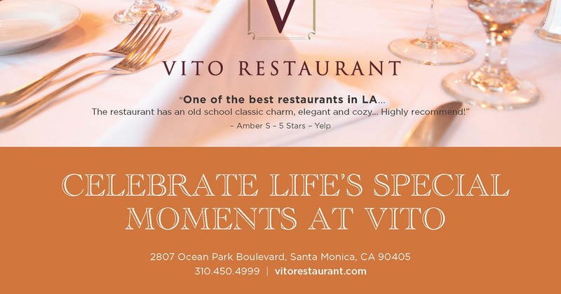 Enjoy life's special moments at Vito