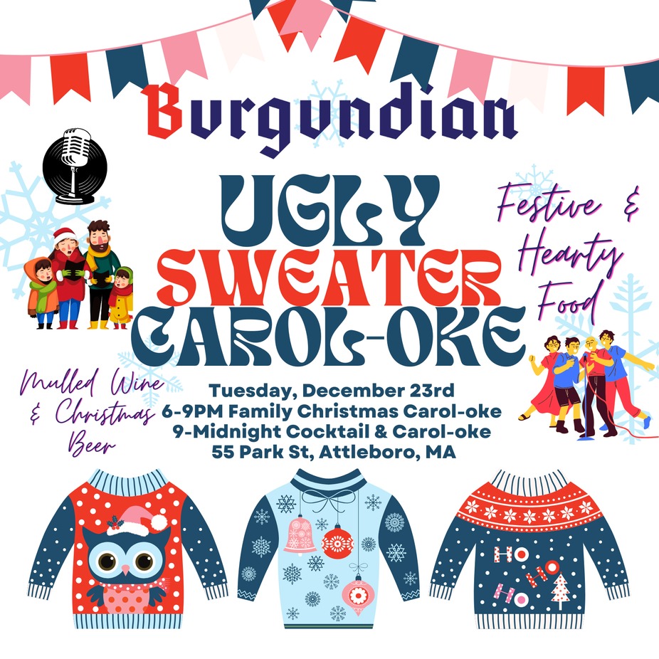 Christmas Carol-oke & Ugly Sweater Christmas Party event photo