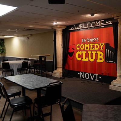 Interior, dining area.