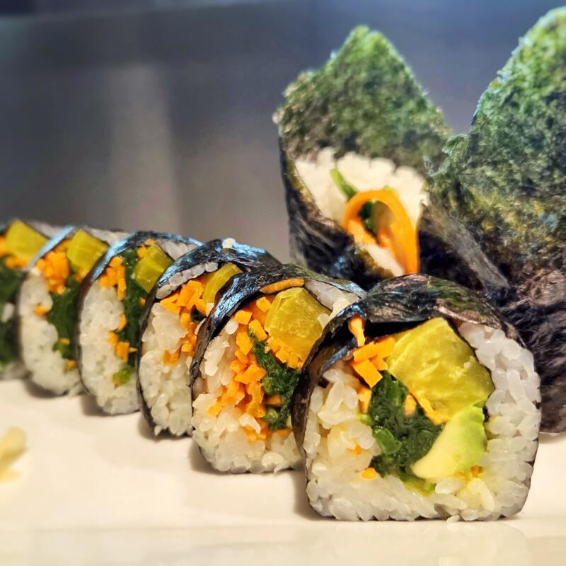 menu item 9 of 38, Kim Bap Korean Veggie