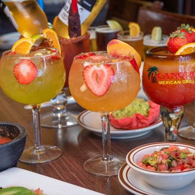 Assorted Margaritas.