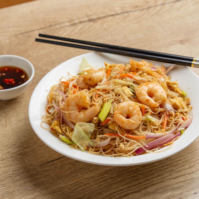Shrimp Stir Fry Rice Noodle photo