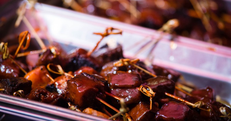 Burnt end appetizer