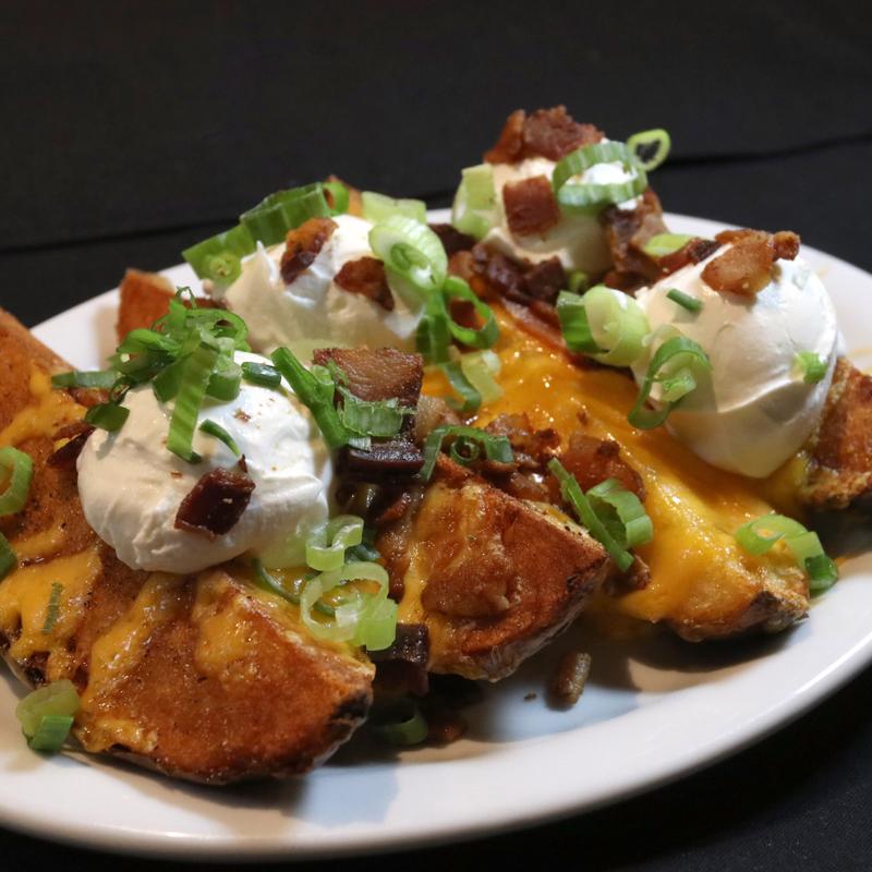 Loaded Jumbo Steak Potato Wedges photo