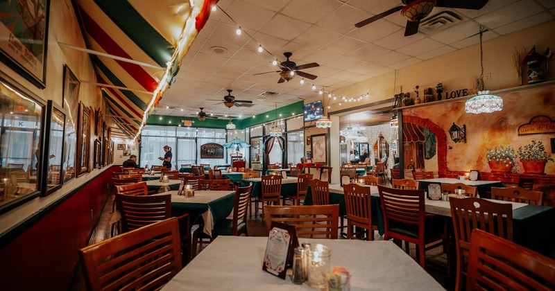 Restaurant dining area