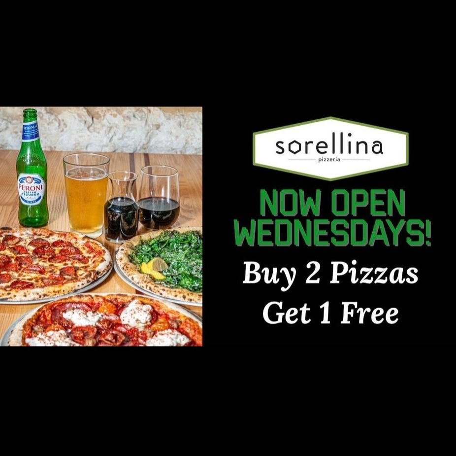 B2G1- Buy 2 Pizzas and Get 1 Free event photo