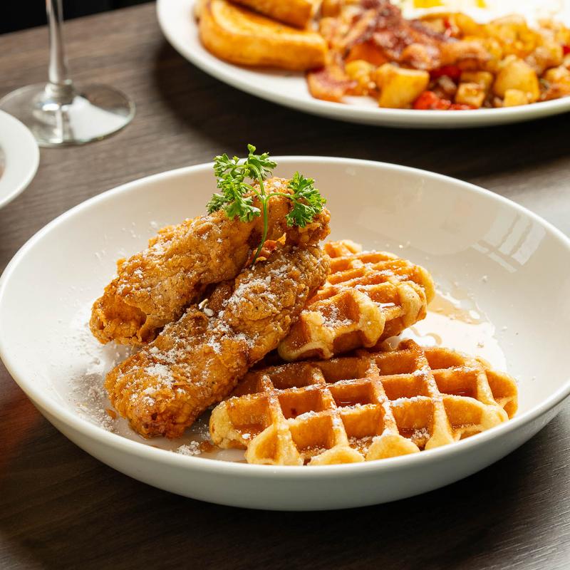 Chicken and Waffles* photo