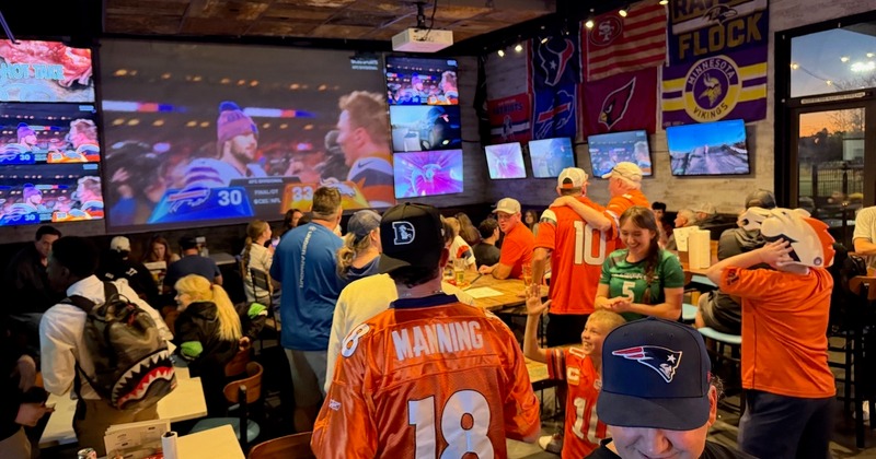 Interior seating area