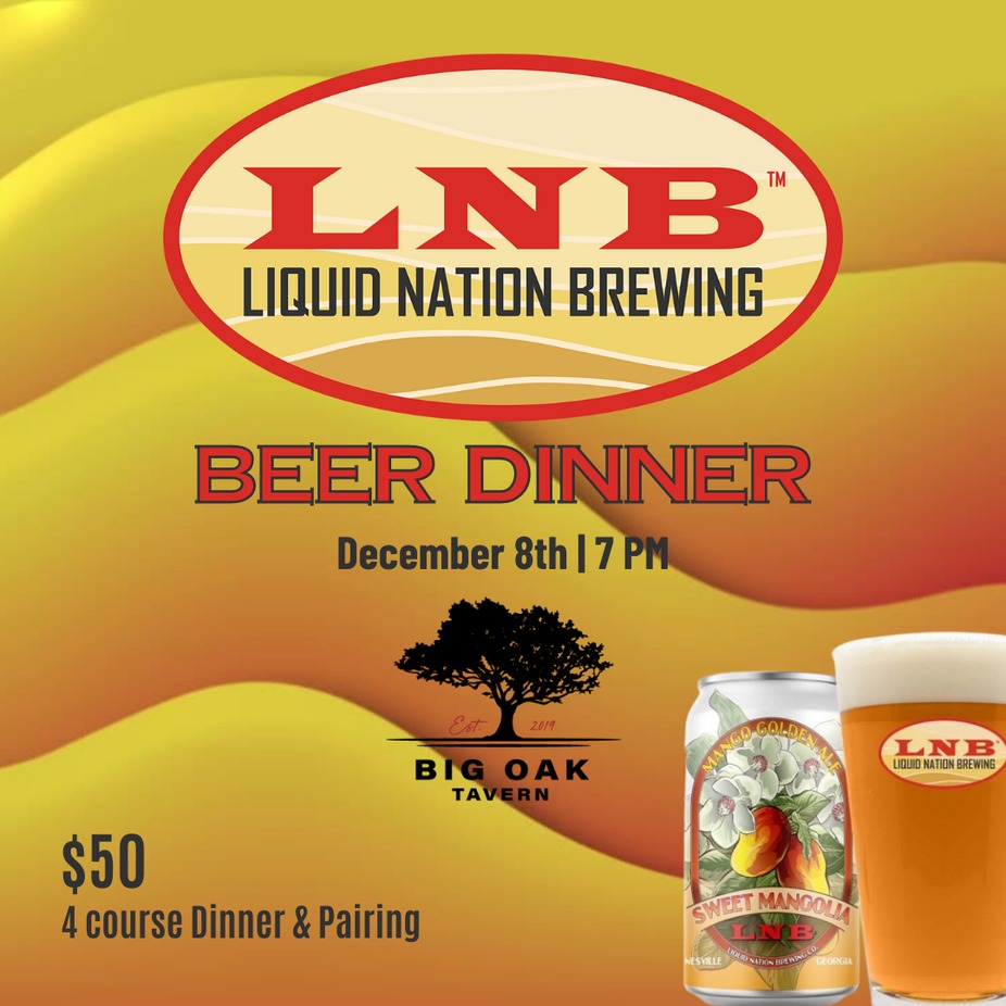 Liquid Nation Beer Dinner event photo