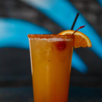 Fuzzy Peach cocktail