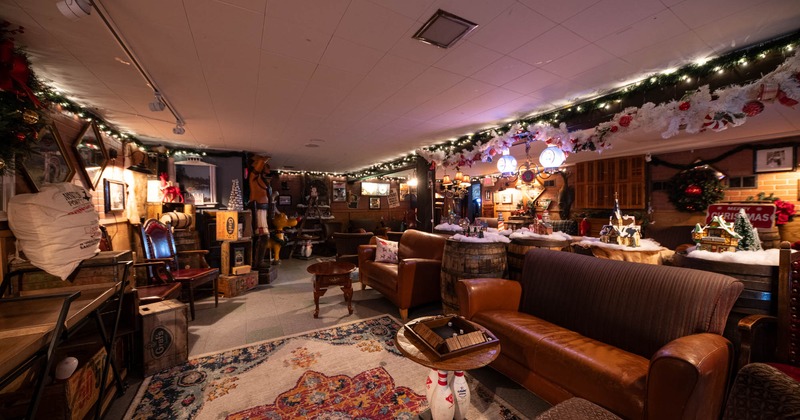 Interior, lounge area