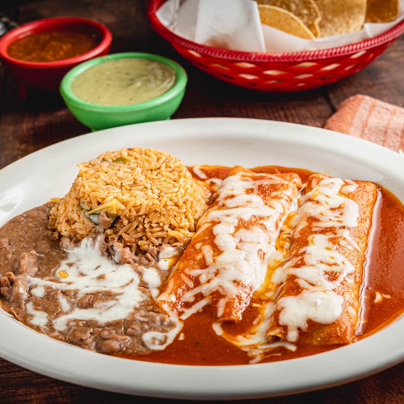 menu item 1 of 11, Enchilada Dinner
