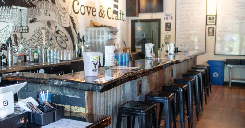 Interior, bar, bar stools