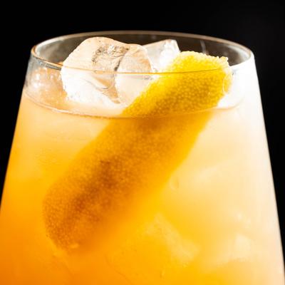 Lemon Spritz, close-up.